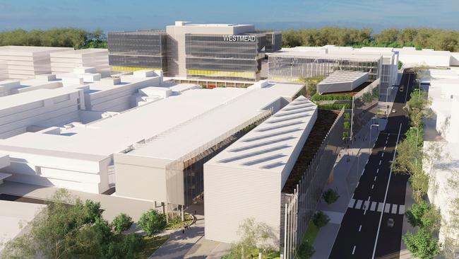 Westmead Hospital redevelopment, artist impression.