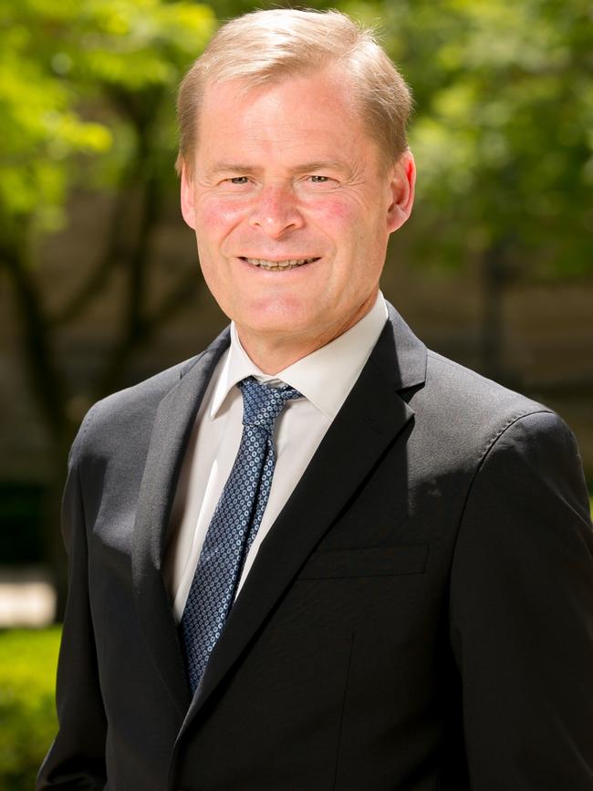 Professor Peter Rathjen, vice-chancellor of the University of Adelaide