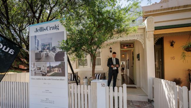 Australia's housing market has already reacted to interest rate cuts this year, rising to a new record high in the month of February as buyers come back to the market. Picture: Nadir Kinani