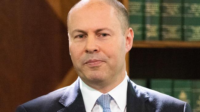 Federal Treasurer Josh Frydenberg feels sorry for Victoria losing its grand final yet again. Picture: Sarah Matray