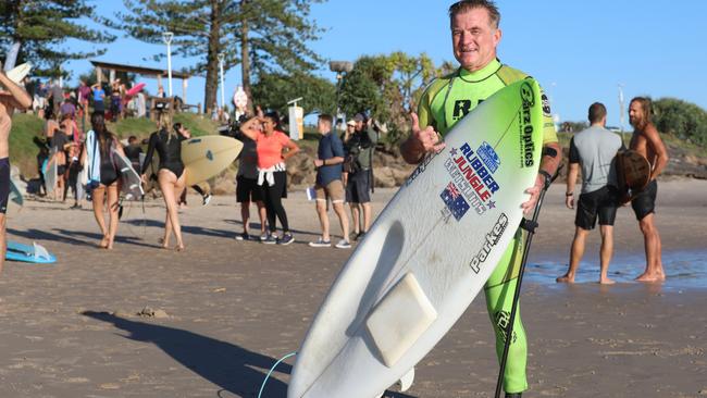 Mark "Mono" Stewart has praised Kai’s return to the ocean as “brave and courageous.” Picture: Liana Boss