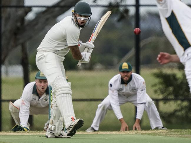 MPCA: Hastings batsman Jake Hewitt. Picture: Valeriu Campan