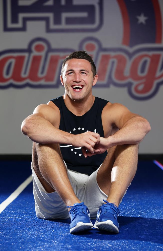 Sam Burgess at F45.