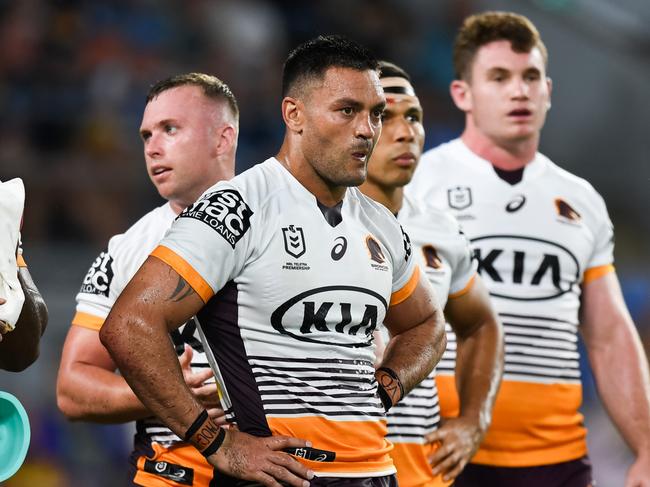 2021 NRL Round 02 - Gold Coast Titans v Brisbane Broncos, Cbus Super Stadium. Alex Glenn , 2021-03-19. Digital image by Nathan Hopkins  NRL Photos