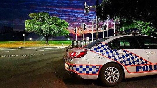 A woman’s car was stolen from right in front of her this morning as she stopped to clear a Caboolture road while on her way to work.