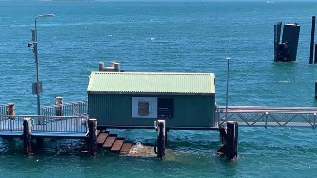 Harold Walker jetty has been a popular fishing spot for tourists and locals. Picture: Contributed