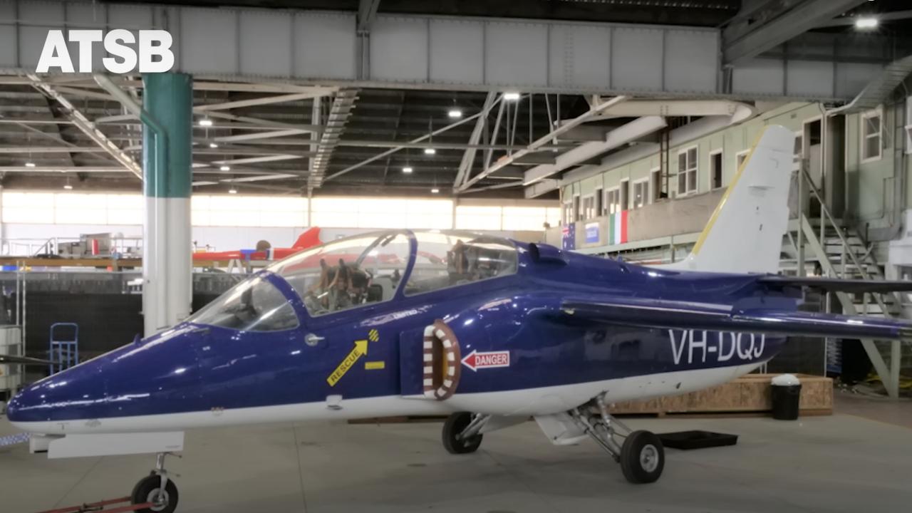 Viper 1, an S-211 Marchetti, held a pilot and a safety pilot. Picture: ATSB