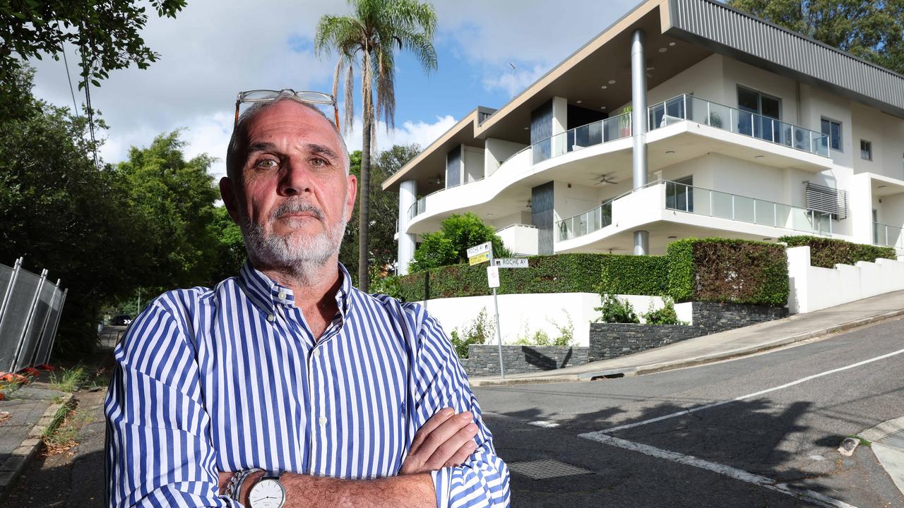 Rodney Tegen is facing living in his car after being evicted from his apartment in Bowen Hills. Picture: Liam Kidston