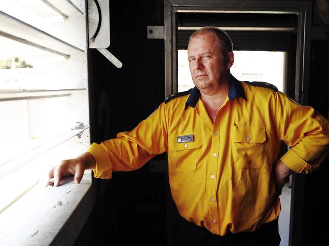 Warren Cree, of Belrose, a volunteer with the NSW Rural Fire Service, was awarded the Australian Fire Service Medal. Picture: Sam Ruttyn