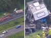 Man dead, woman seriously injured in Bruce Hwy caravan carnage