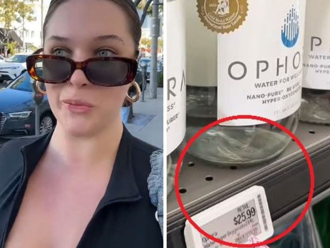 The Aussie was shocked at what she found in the store.