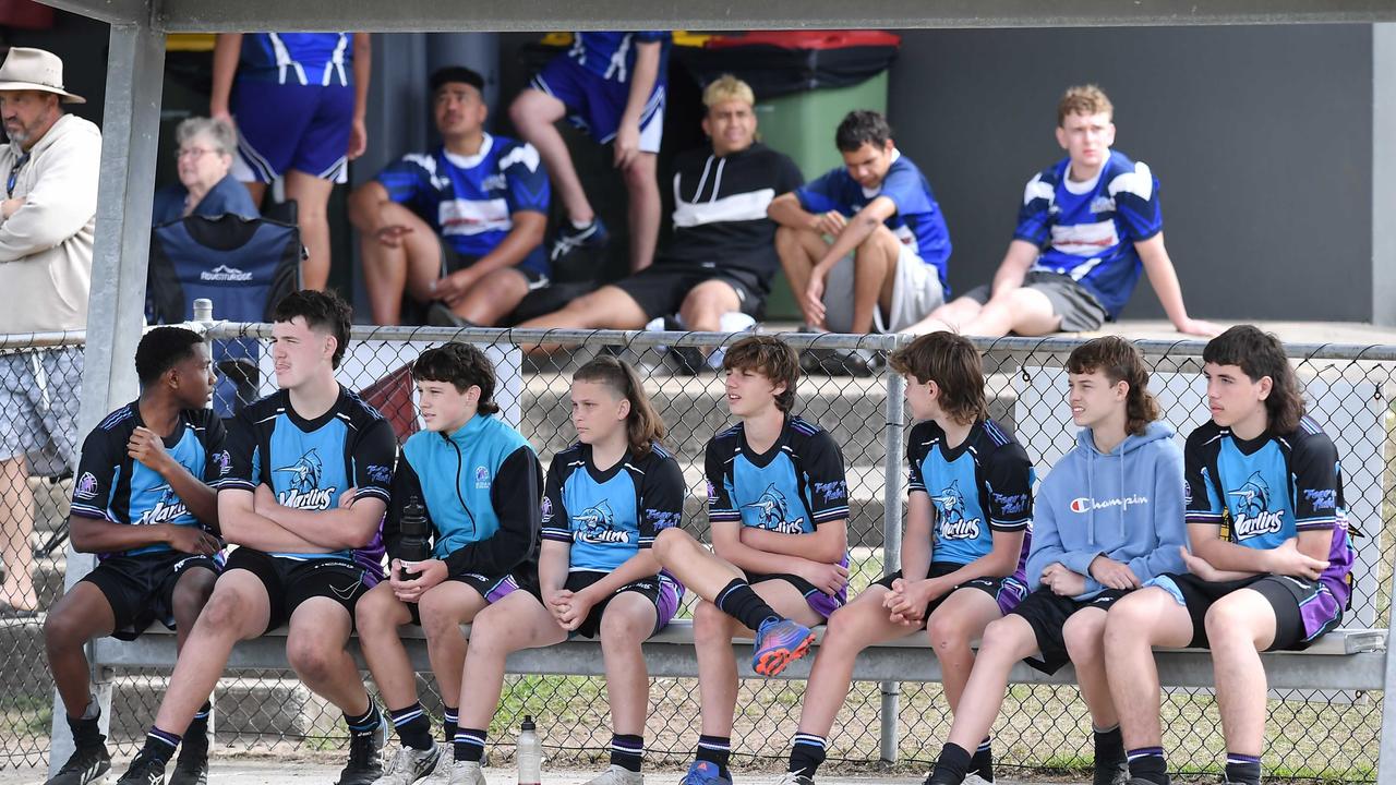 RUGBY LEAGUE: Justin Hodges and Chris Flannery 9s Gala Day. Caloundra State High V Meridan State College. year 10. Picture: Patrick Woods.