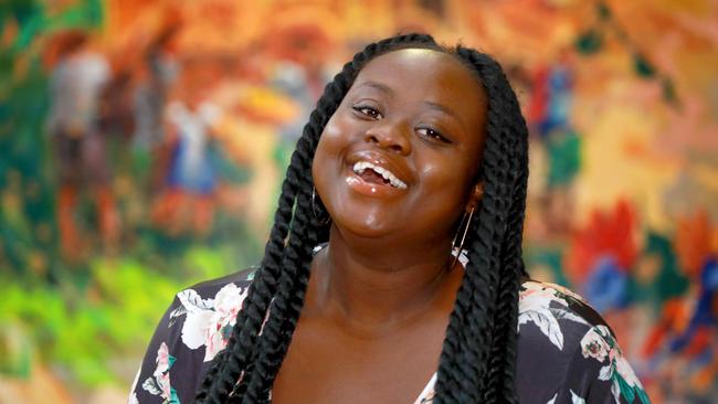 Blacktown’s Sarah Osei hopes to inspire other women through the success of her own business, Sarah's Cupcake Creations. Picture: Angelo Velardo.