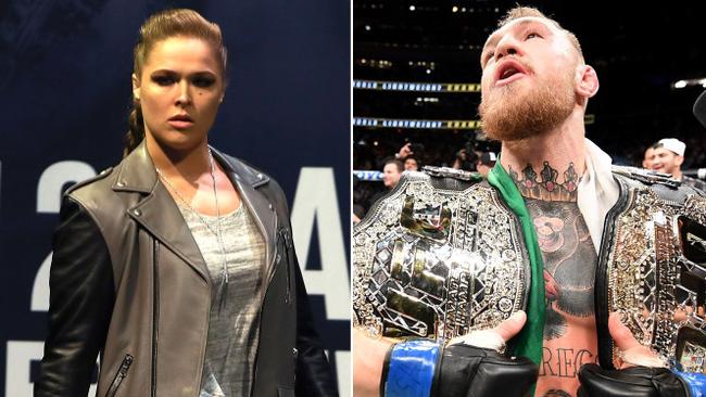 Conor McGregor and Ronda Rousey: Two UFC champions with very different ...