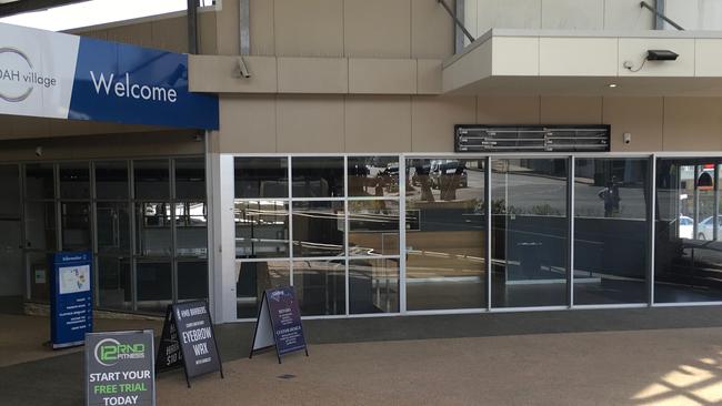 The site of the former Coffee Club remains vacant at Nundah Village. It's one of a dozen shops along Sandgate Rd which are empty. Pic: Darren Cartwright