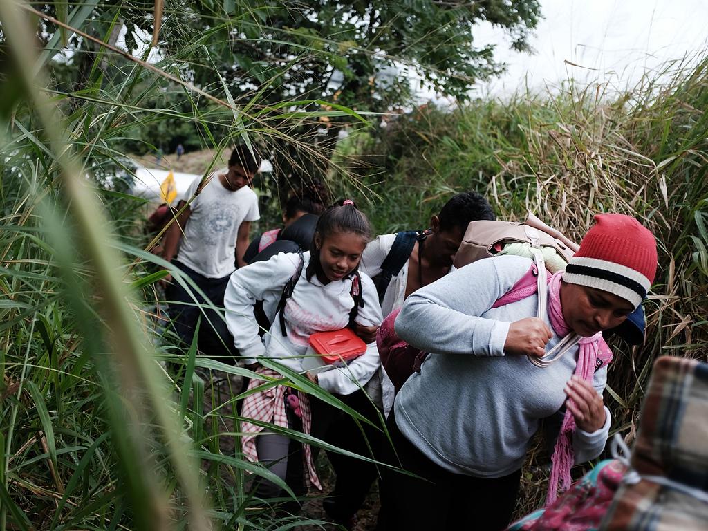 Migrant Caravan Embarks On Final Journey Through Mexico To Face US ...