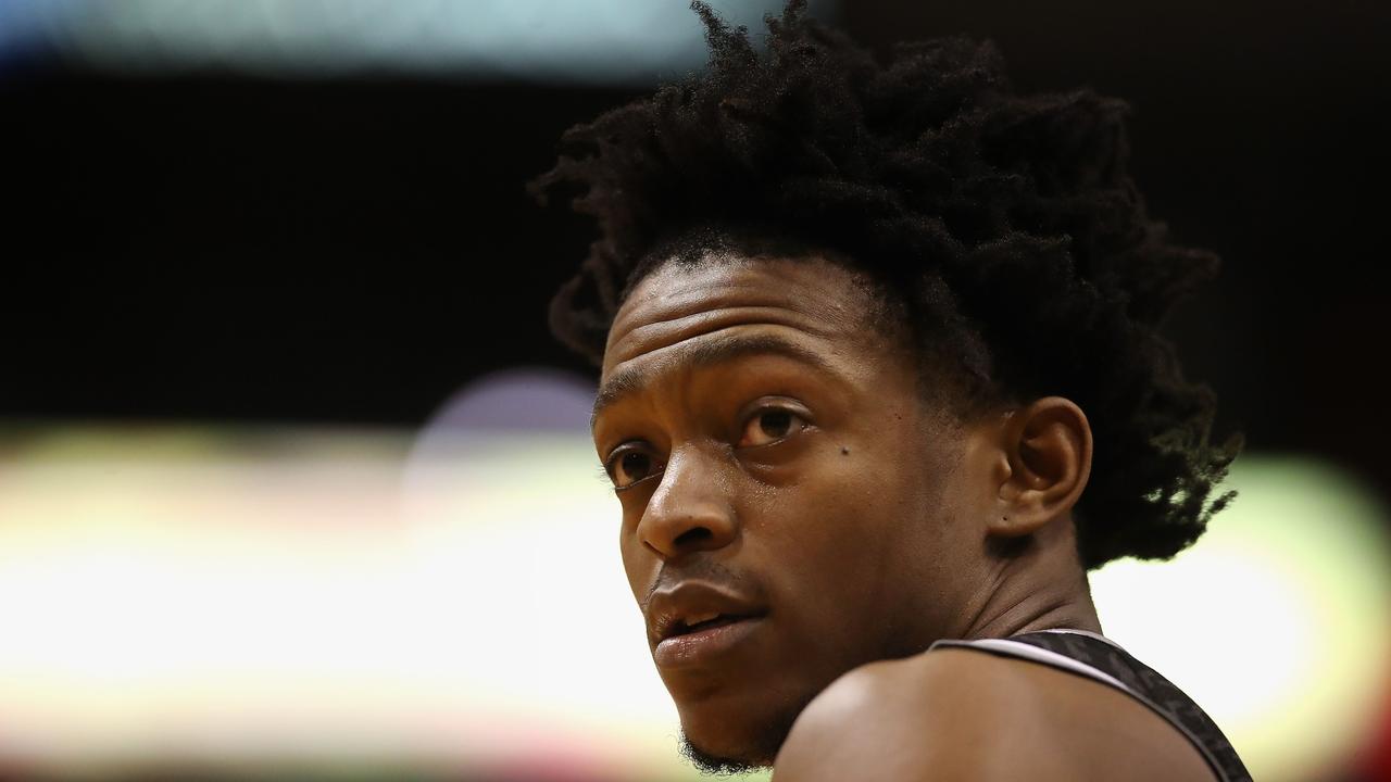 With Covid-19 safety measures needed for regular games and plenty of those already postponed, staging an NBA All-Star Game is a "stupid" idea, Sacramento Kings guard De'Aaron Fox said. (Photo by Christian Petersen / GETTY IMAGES NORTH AMERICA / AFP)