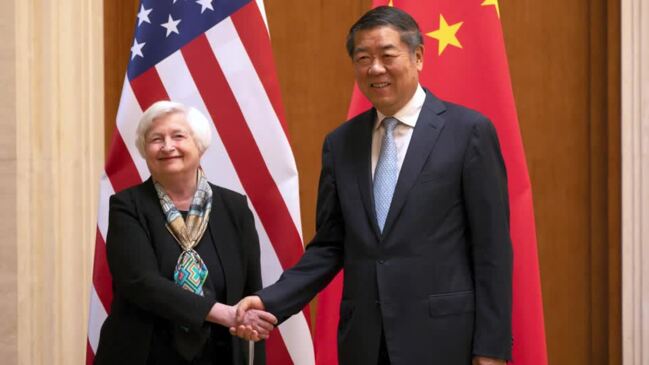 Yellen stresses 'fair' rules in Beijing meetings