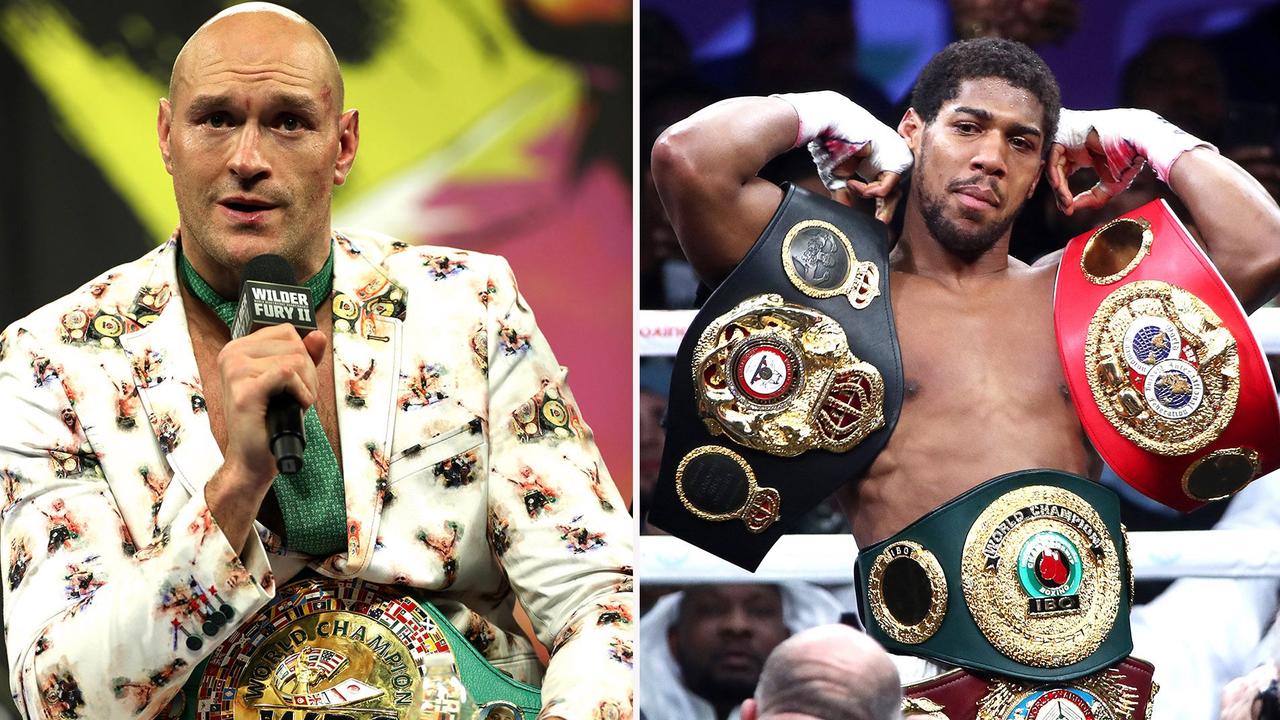 Tyson Fury Vs Anthony Joshua Boxing News Heavyweight Fights Agreed On For 2021