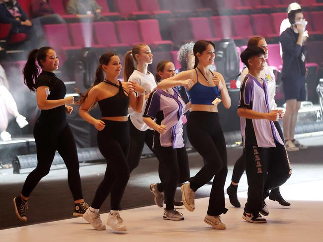 Behind the scenes at Creative Generation Rockeisteddford 2022. Picture: Nigel Hallett