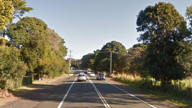 The Bruxner Highway at Wollongbar.