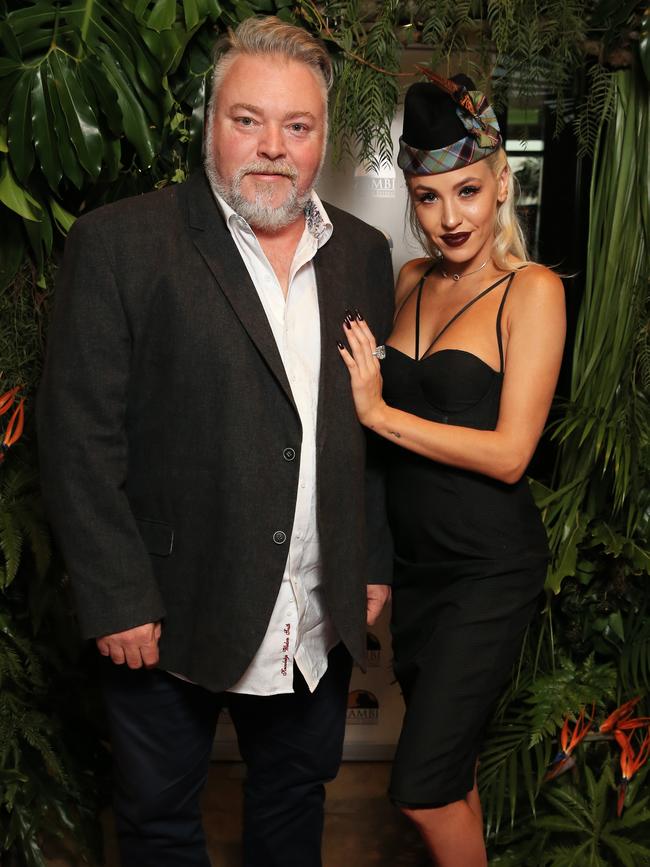 She revealed she and her beau Kyle Sandilands have been talking about wedding plans. Picture: Toby Zerna