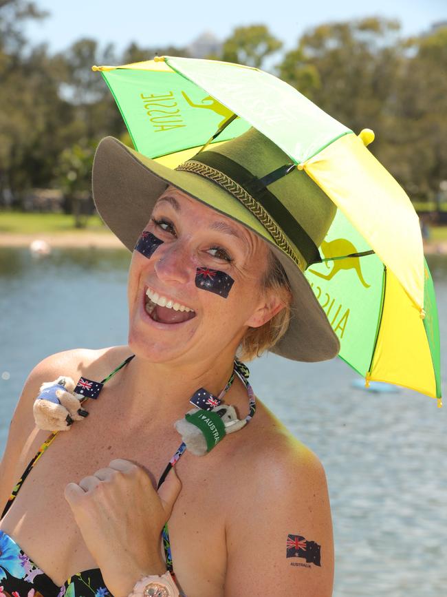 Katie Blyton from Bonogin at Evandale Lakes. Picture: Glenn Hampson.