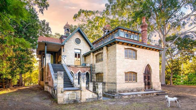 The Gothic home at Bassendean.