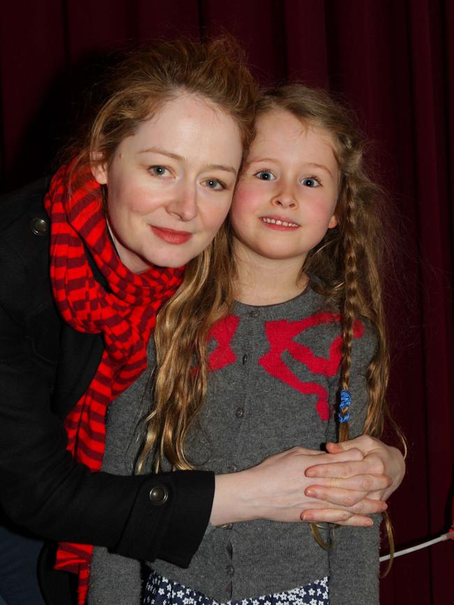 TOGETHER: Miranda Otto with daughter Darcey, now 14.