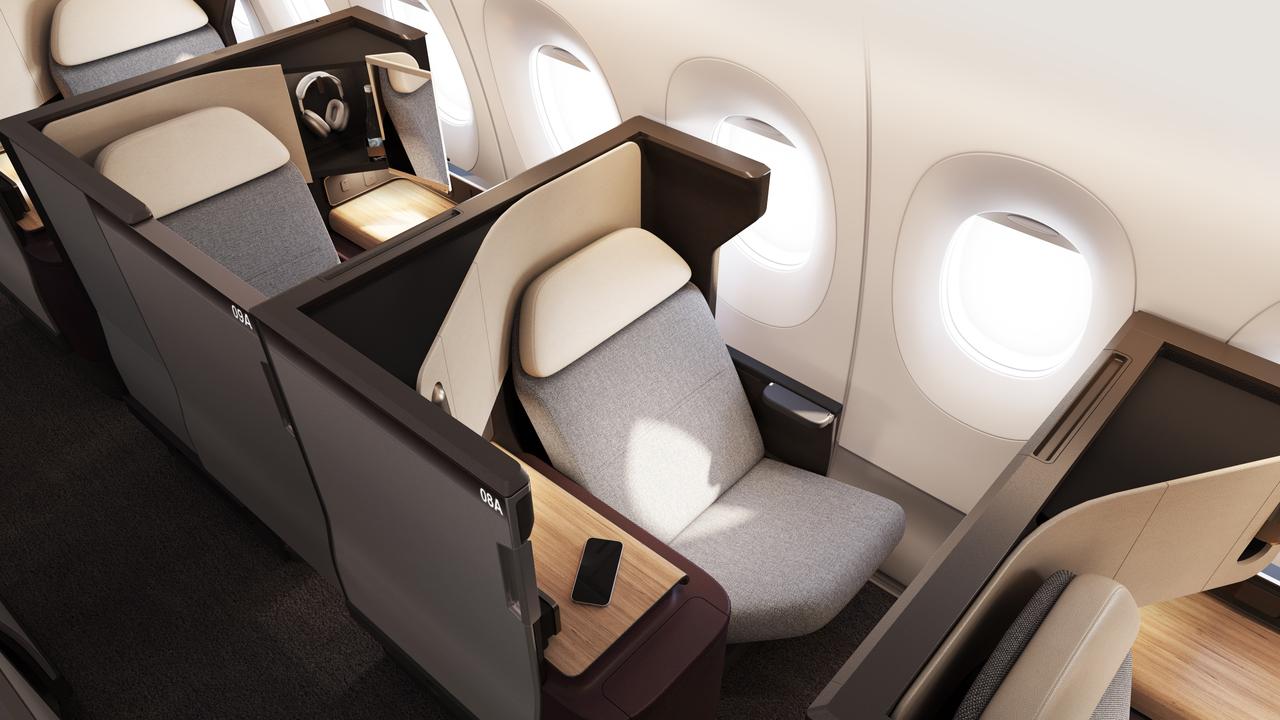 First look at what Qantas calls the "best airline seats in the world" for business class passengers flying non-stop between Sydney and London.