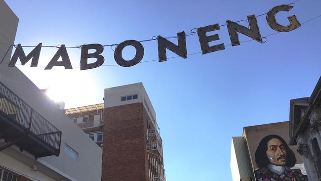 Maboneng is another area in Johannesburg’s CBD which is tempting tourists and locals back into the city centre. Picture: Benedict Brook
