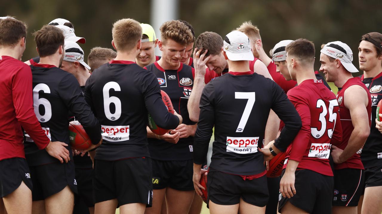 Leigh Montagna believes St Kilda needs to ‘shake-up’ their playing list. Photo: Daniel Pockett/AAP Image.
