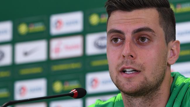 Socceroo Tomi Juric is back in the A-League after signing with Adelaide United. Picture: AAP Image/Dean Lewins