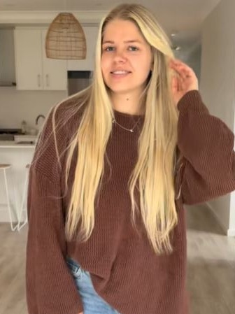 The young mum has always wanted to be able to stay home with her children. Picture: TikTok/themumbudget