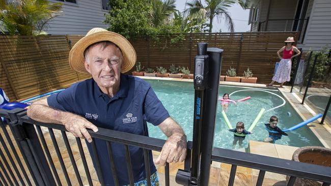 Swim school and pool gate safety advocate Laurie Lawrence. Photo by Jono Searle