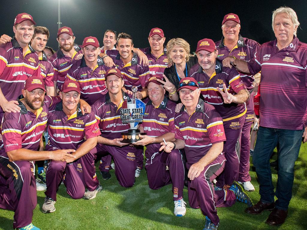 The Bulls Masters are packed with legends of Queensland Cricket. Picture: Supplied.