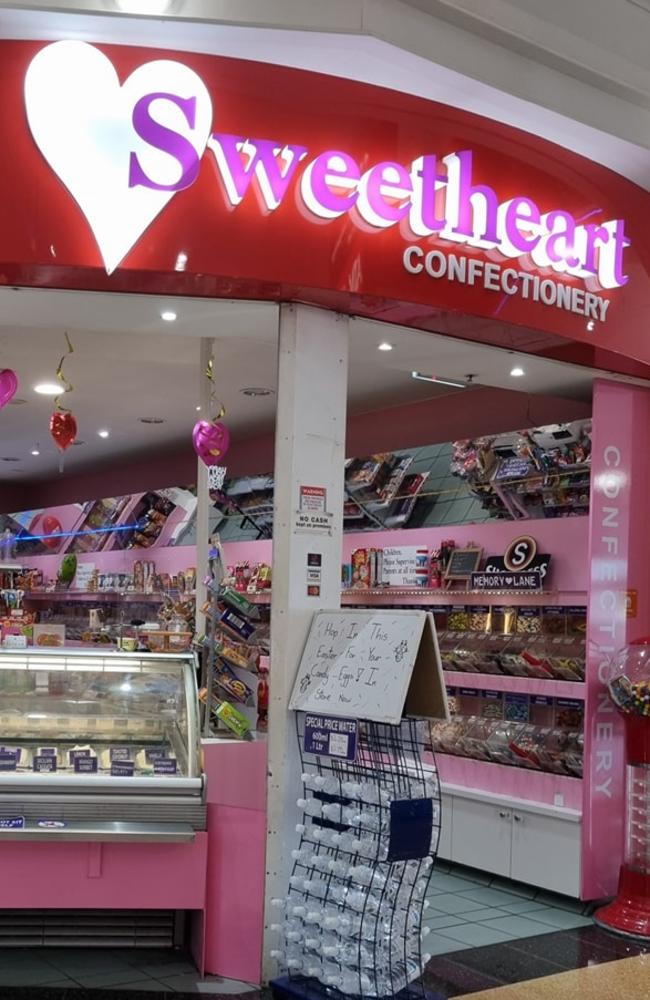 Sweetheart Confectionery in Stafford will close in April. Picture: Facebook.