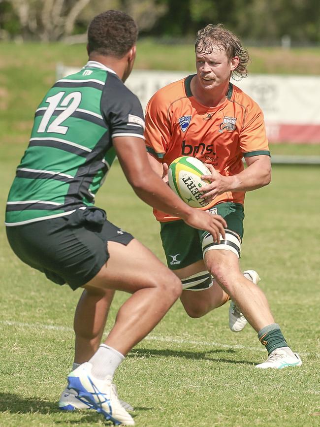 Surfers Paradise Dolphins host Queensland Premier Rugby club Sunnybank at Broadbeach Waters. Picture:Glenn Campbell