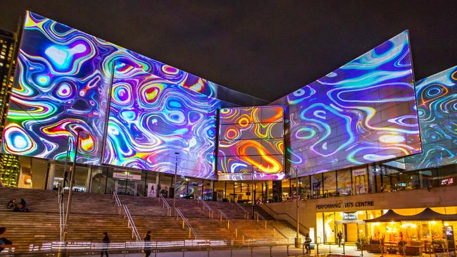 One of the concepts to light up Chatswood at Vivid.