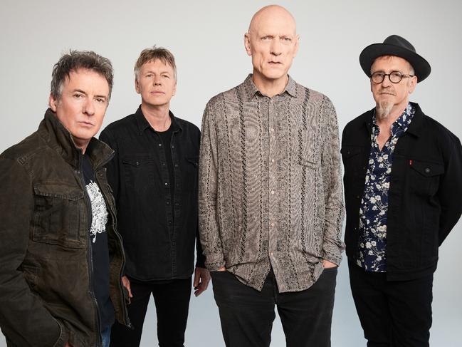 Midnight Oil will exercise their musical muscle with a one-off concert at the iconic Enmore Theatre in Sydney on February 25. Picture: Supplied/Daniel Boud/Eleven Music