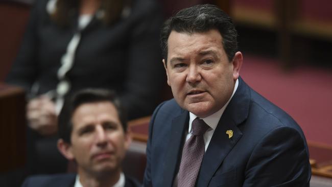 “I travel around Perth metropolitan area, but importantly (in) regional Western Australia, population issues are becoming more top of mind,” Senator Dean Smith said. Picture: AAP