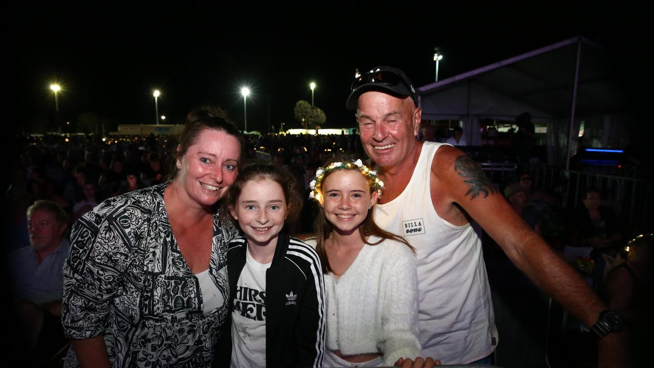 Emma Mccarthy, Paige Jenner, Mahlee Dorrity and Doug Jenner. Picture: Peter Carruthers