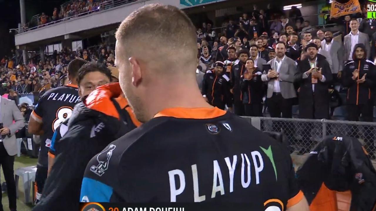 Doueihi said the standing ovation gave him "goosebumps". Photo: Fox Sports