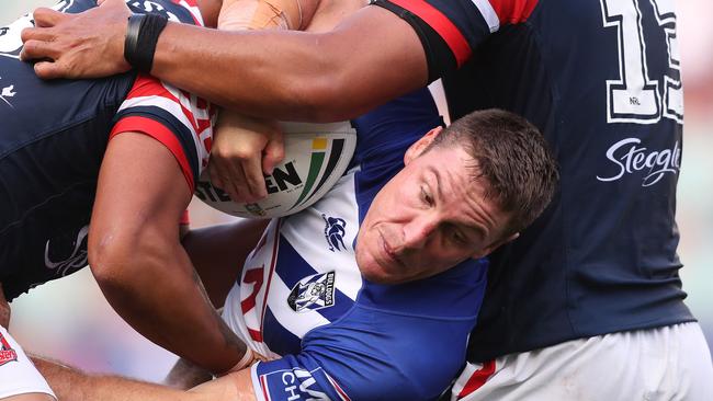 Bulldogs’ Josh Jackson was named the second rower of the year. Picture: Brett Costello