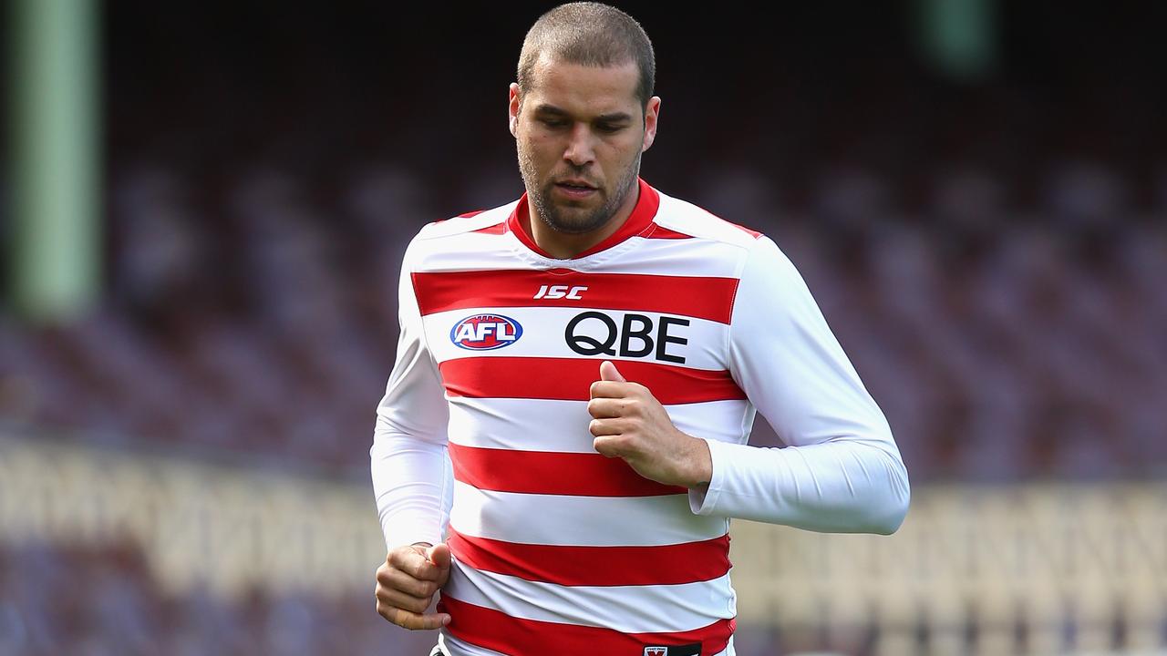 Brisbane Lion Daniel Merrett thinks Swan Lance Franklin may be