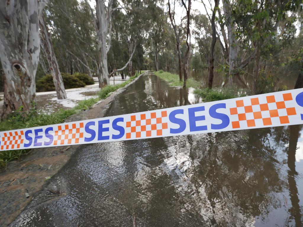 Thousands of residents have been told to prepare for the worst with heavy rainfall forecast to create flooding across large parts of the country. Picture: David Caird