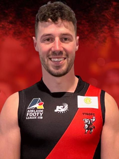 Former Adelaide Crows defender Luke Brown has joined Tea Tree Gully straight out of the AFL. Picture: Tea Tree Gully District Football Club