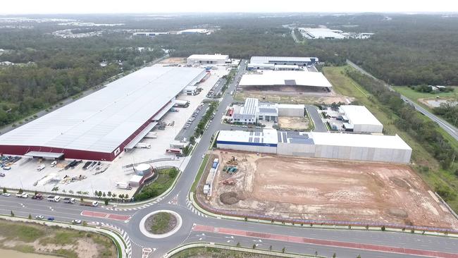 The Berrinba Industrial estate in Logan.