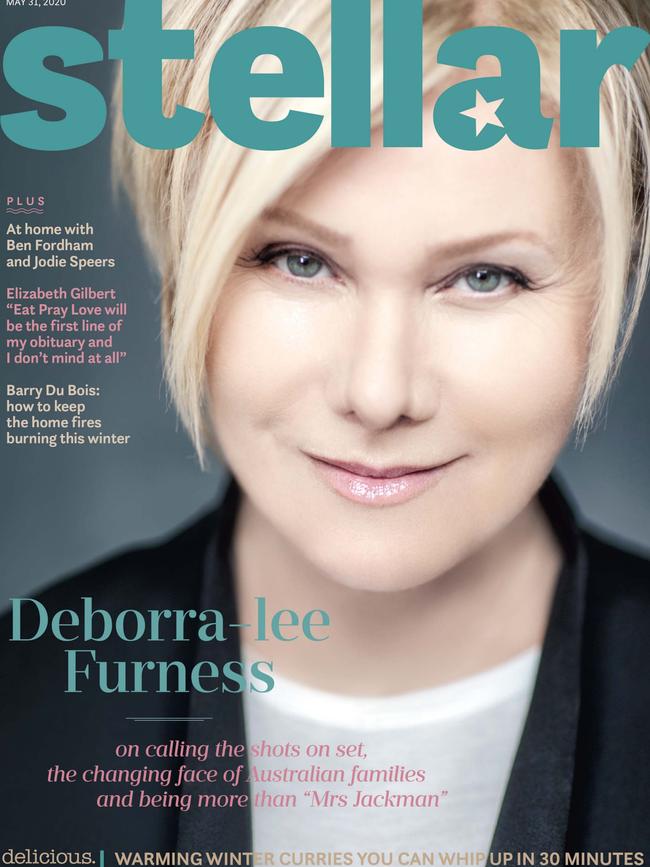 Deborra-lee Furness is the cover star of this Sunday’s Stellar. (Picture: Russell James)