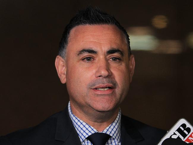 Deputy Premier John Barilaro is urging high school students to do a trade if they want to and ignore their uni-pushing parents. Picture: Danny Aarons